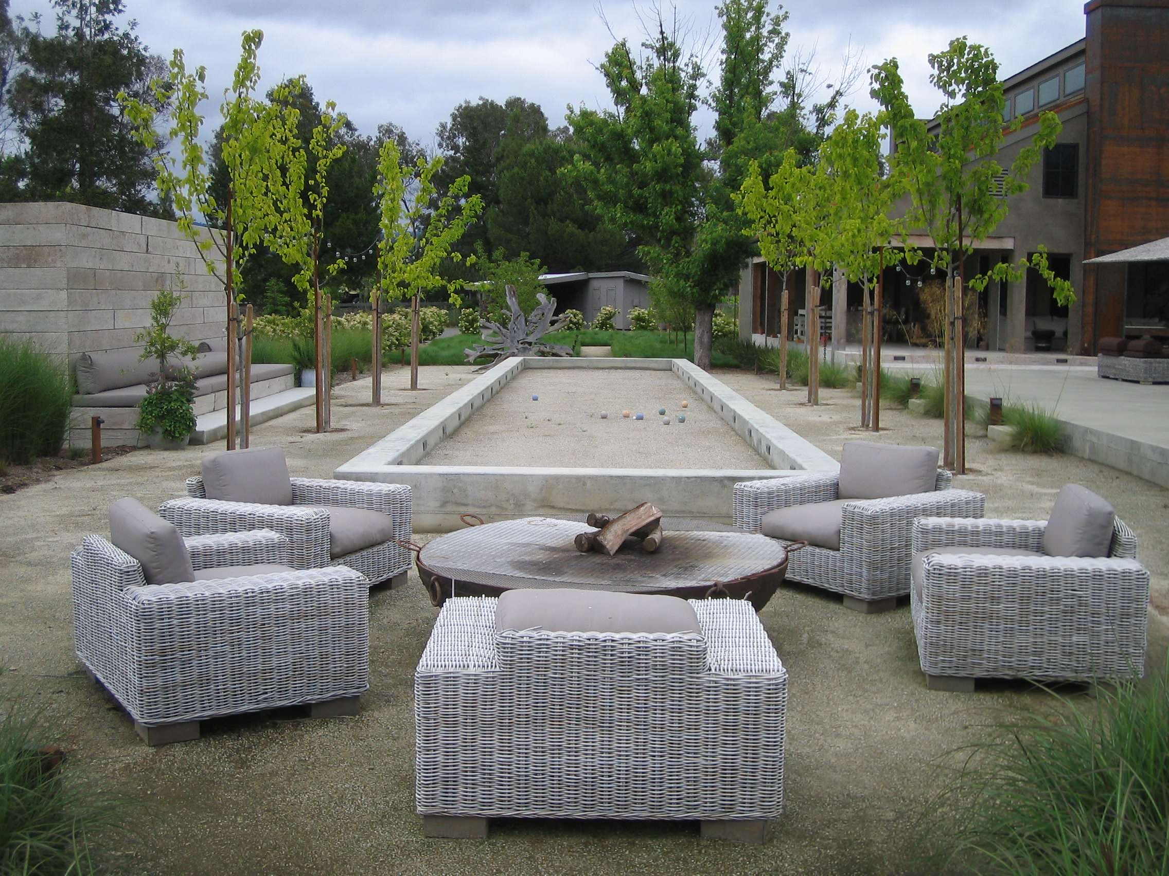Bocce Court Fencing and Railings - Dallas Bocce Court Builders