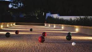 Bocce Court Lighting Installation - Dallas Bocce Court Builders